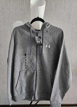 Мужская толстовка, зп худи, кофта с капюшоном under armour rival fleece hoodie