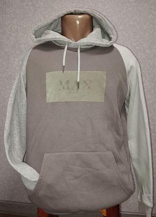 Худи мужское boohoo man, m
