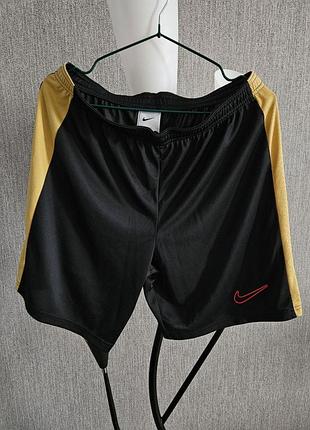 Спортивные, футбольные, тренировочные шорты nike dri-fit, мужские спортивные шорты найк