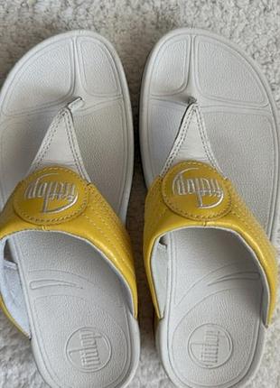 Брендовые шлепки, вьетнамки fitflop, р-р 39.