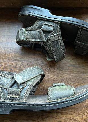 Шкіряні сандалі clarks 2