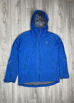 Haglofs l.i.m series men’s jacket gore-tex hooded full zip lightweight size l курточка