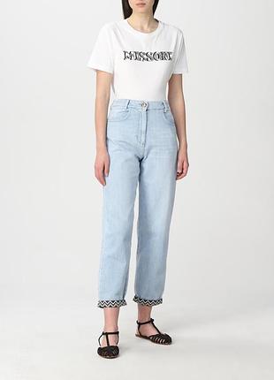 Missoni біла футболка белая футболка