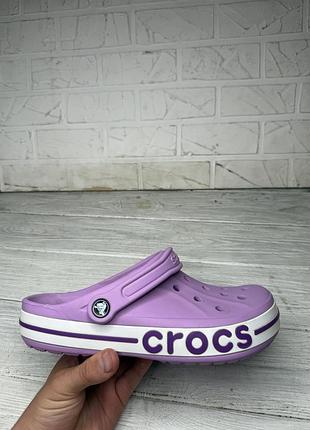 Яркие женские кроксы crocs m8 w10
