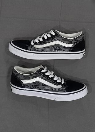 Кеды унисекс vans с замшевыми вставками- размер 35