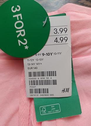 H&amp;m новые детские шорты 6