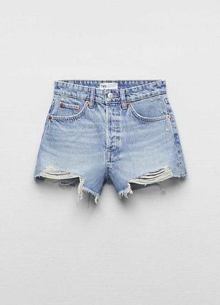 Джинсові шорти zara