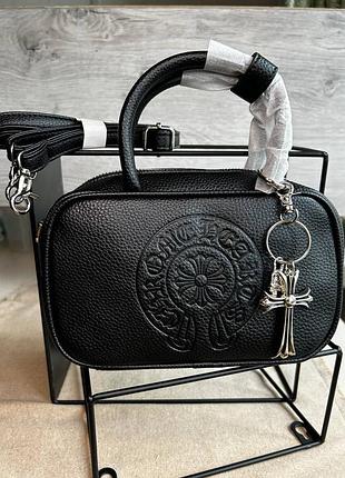 Сумка chrome hearts style | кожаная | новая