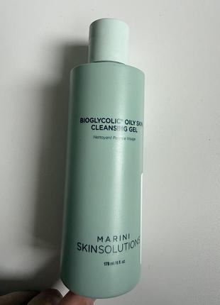 Очищувальний гель для жирної шкіри jan marini bioglycolic oily skin cleansing gel 178 мл