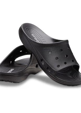 Crocs шльопки шлепанцы шльопанцы шлепки saturday slide black