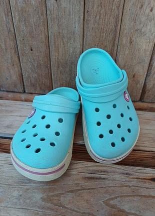 Дитячі шльопанці крокси сабо с10-11 crocs  розмір 27-28