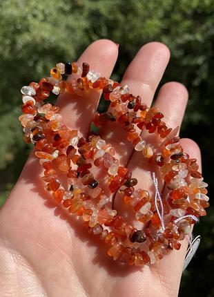 Сердолик крошка заготовка 75см