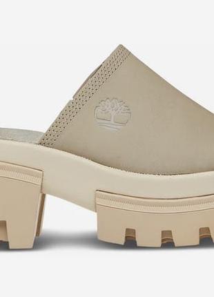 Жіночі шкіряні шльопанці *timberland*