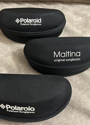 Футляри polaroid та maltina для окулярів