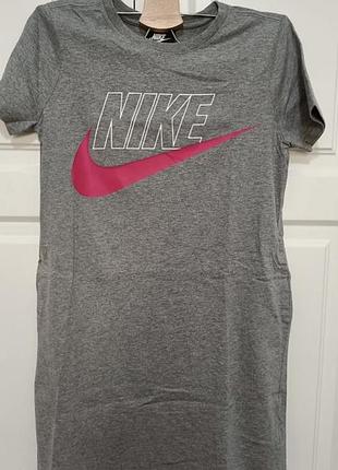 Сукня nike для дівчинки, сіро-рожева