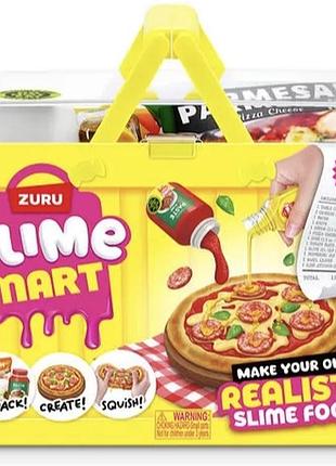 Ігровий набір зі слаймами slime mart серії shopping basket піца