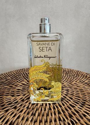 Salvatore ferragamo savane di seta тестер