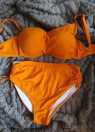 Купальник женский krisline, 85h, 2xl (44-46), оранжевый