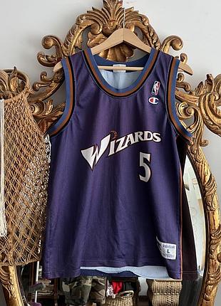Баскетбольна джерсі wizards nba brown champion