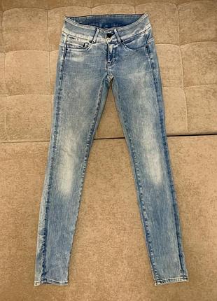 Джинси жіночі cкіні g-star raw midge блакитного кольору розмір m