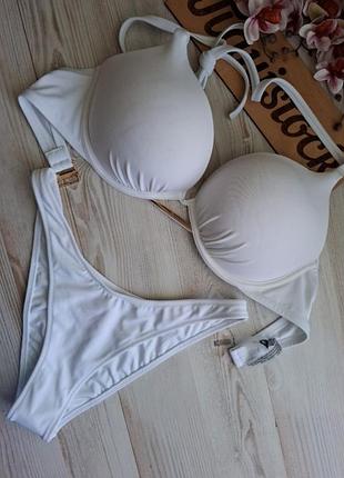 Оригинальный раздельный купальник victoria’s secret 75d s пуш-ап