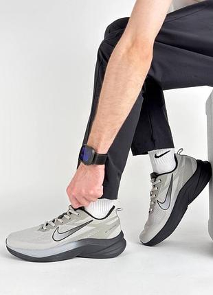 Чоловічі кросівки nike renew light grey black