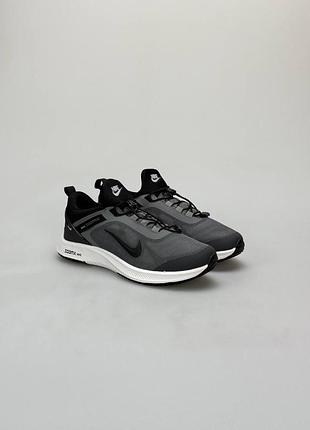 Nike air running grey white black