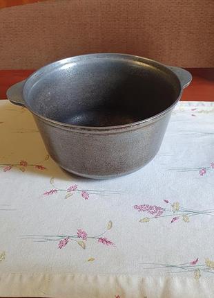 Чугунный казан, ссср, 3 литра