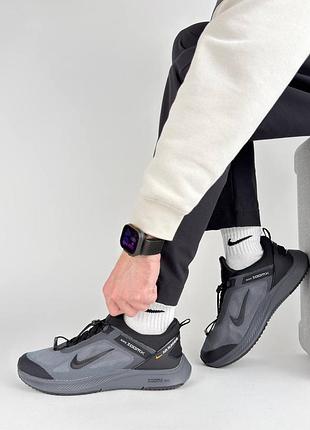 Чоловічі кросівки nike air running grey black