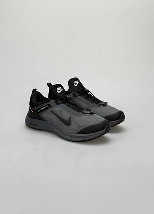 Nike air running grey black