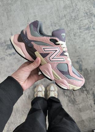 Стильні жіночі кросівки new balance 9060 pink lavender