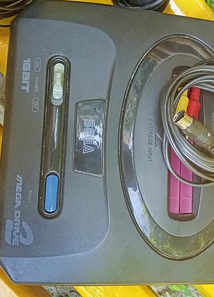 Игровая приставка sega mega drive 2 )16 бит