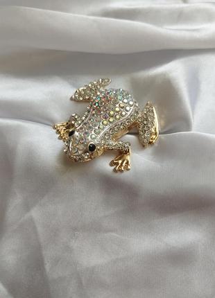 Шикарна брошка жаба 🐸