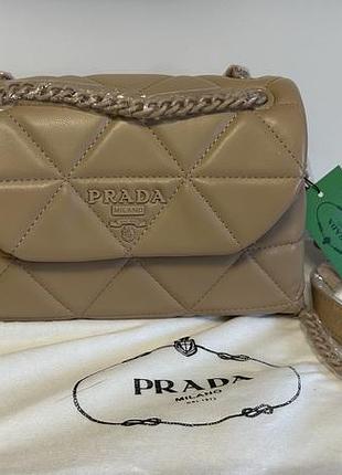Сумка шкіряна prada 2
