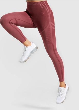 Жіночі спортивні лосіни для спорту gymshark geo seamless