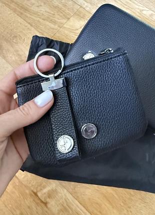 Georgio armani комплект брелок и кошелек