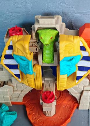 Fisher-price imaginext serpent strike pyramid playset egypt дуже крута база египет