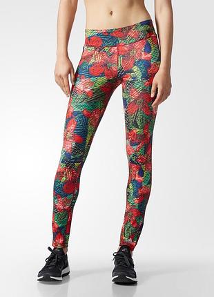 Жіночі спортивні лосіни  adidas salinas long tight aop climalite