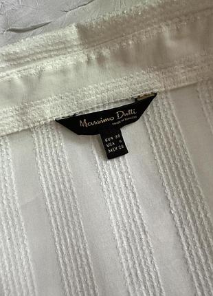 Сорочка бвла massimo dutti, 38/m 7