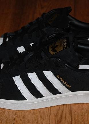 Шкіряні кросівки 42 р adidas superstar