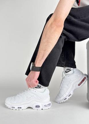 Чоловічі кросівки nike air max plus white