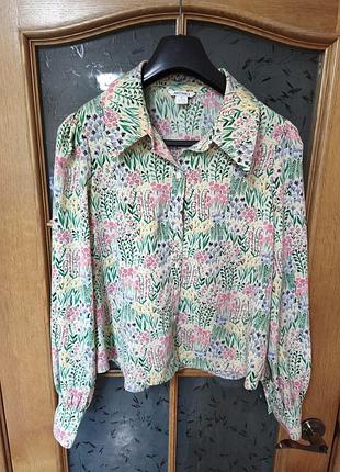 Monki отличная рубашка блуза p. xl
