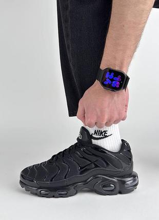 Nike air max plus all black 9