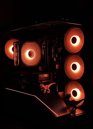Акційна ціна новий пк. ігровий та потужний комп'ютер пк ryzen 5 5600x + rtx 5060 ti 8gb (dlss 4.5), ssd 512 m2 nume pcie 4.0,