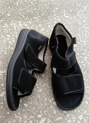 45,46 г. ортопедические диабетические босоножки сандалии на широкую ногу fisher dr orto