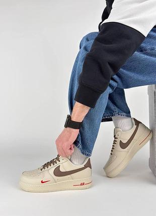Чоловічі кросівки nike air force 1 mocco