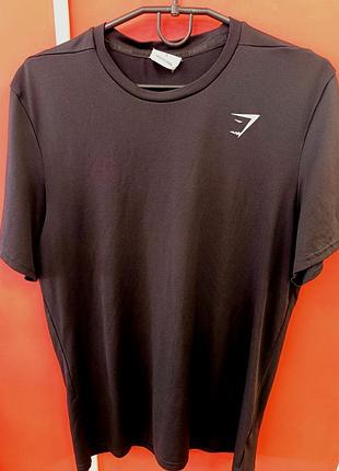 Футболка спортивная gymshark (l) оригинал!