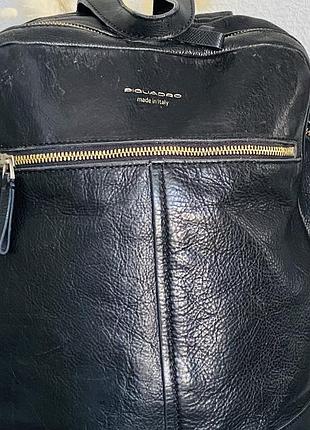 🎒 оригінальний шкіряний рюкзак piquadro archimede (made in italy)