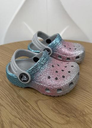 Оригінальні дитячі сабо crocs c4