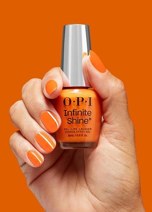Opi infinite shine 2 long-wear lacquer, професійний лак для нігтів об'ємом 15 мл
